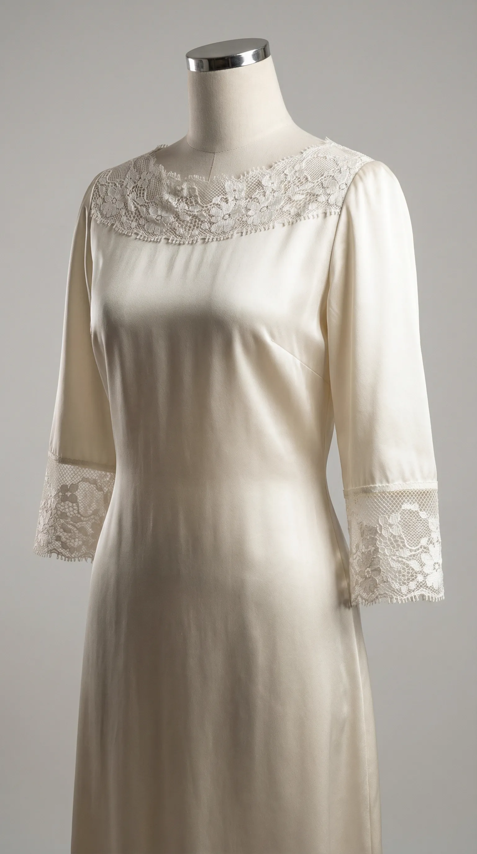Neckline placement