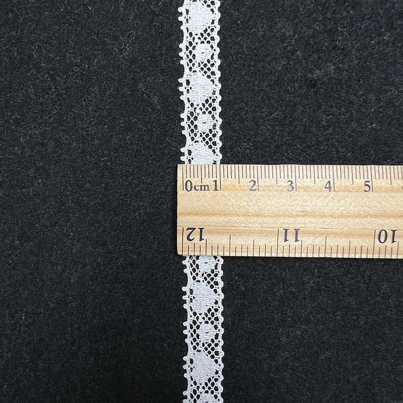 Narrow non-stretch lace